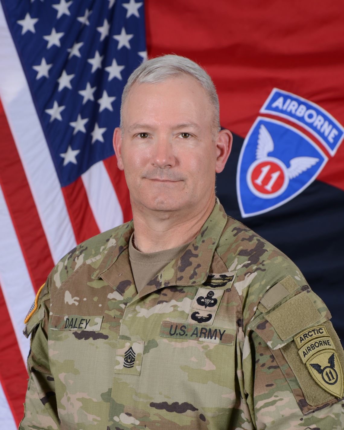 Photo of Command Sergeant Major Daley