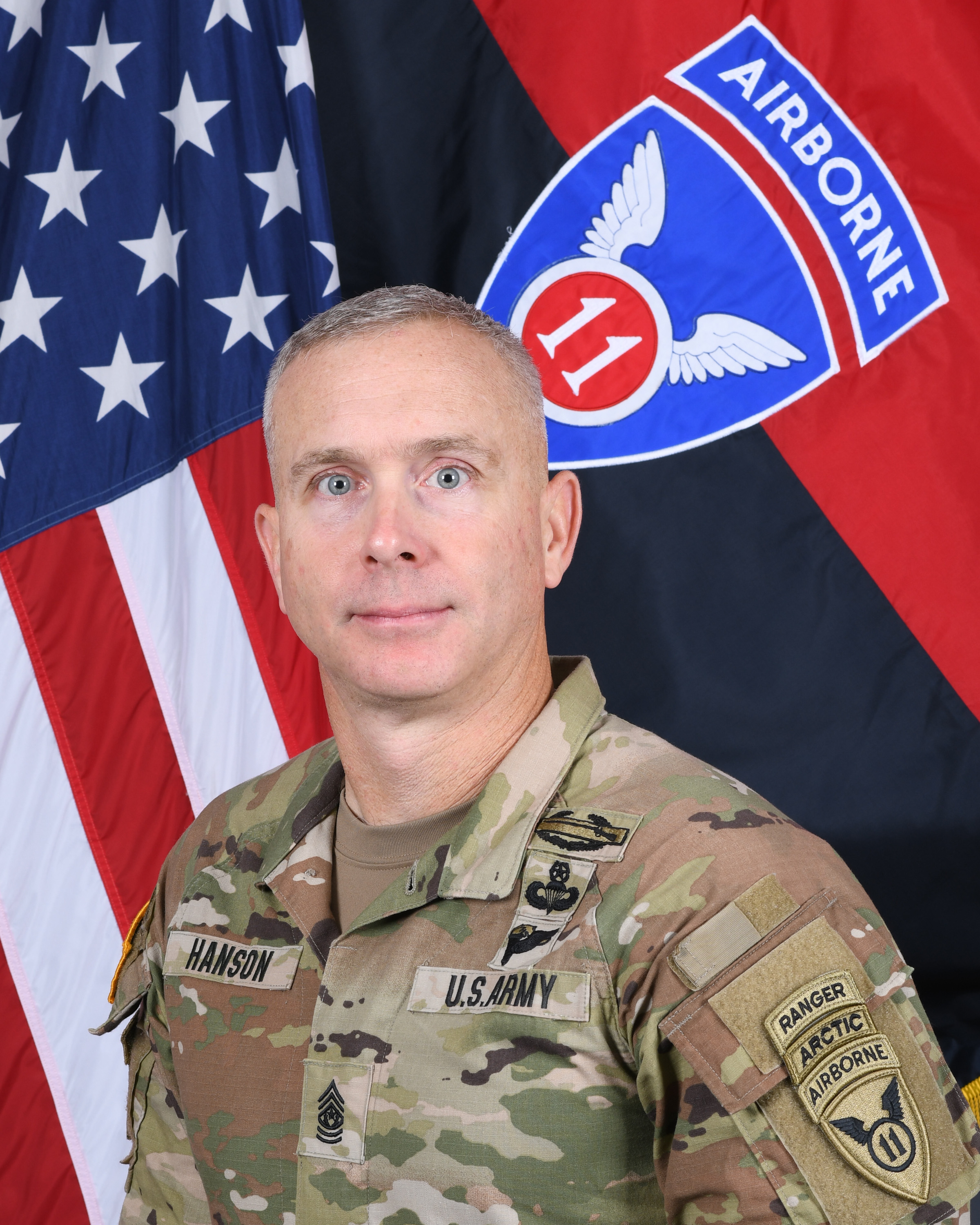 Photo of Command Sergeant Major Hanson